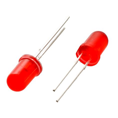 1000x Red Led 5mm Wide Angle Diffused 3v Light Emitting Diodes Bright