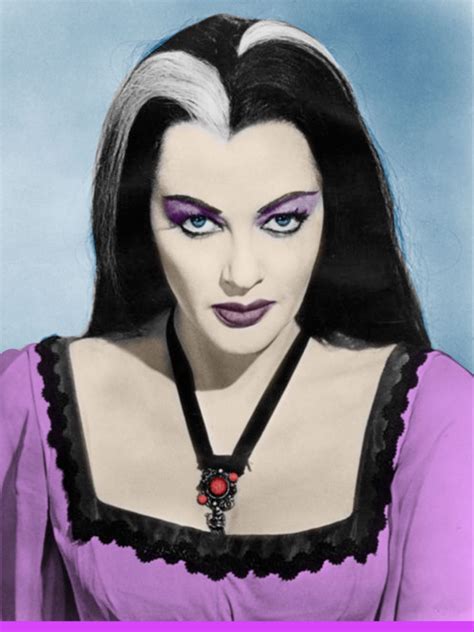 The Munsters Munsters Tv Show Yvonne De Carlo Morticia Addams Pulp