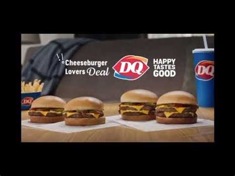 Cheeseburger Lovers Deal Dairy Queen Commercial Youtube