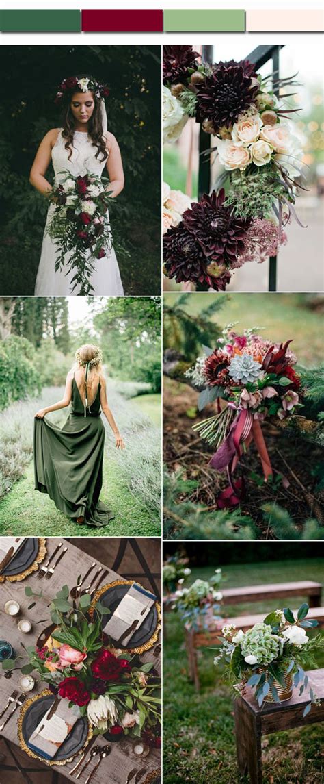 Fall Wedding Color Ideas Stylish Wedd Blog