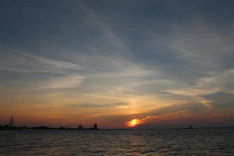 Sunset Last Week Over Lake Erie In Sandusky Rohio