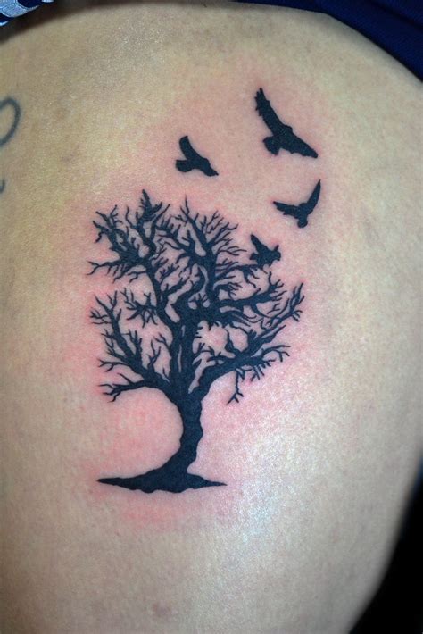 Tree Birds Tattoo Thiago Padovani Flickr