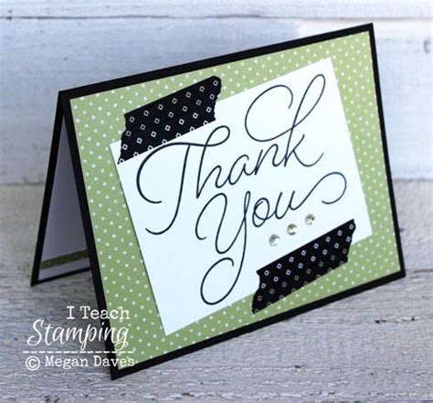 See more ideas about card making, handmade thank you cards, cards. How To Make Cute Thank You Cards Fast and Easy! | I Teach ...