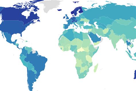 A Map Of The World S Happiest Countries Indy100 Indy100 Hot Sex Picture