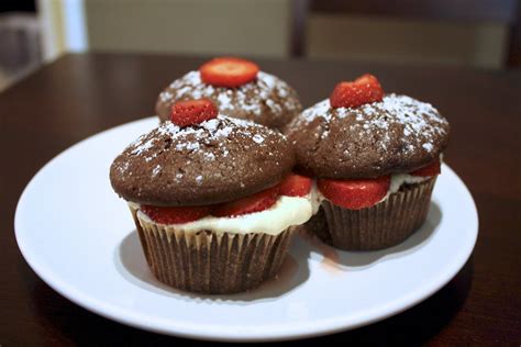 Chocolate Strawberry Shortcake Cupcakes Vegan Recipe Che Flickr
