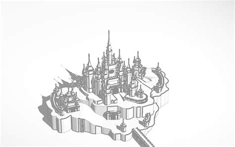 3d Design Hyrule Castle Tinkercad