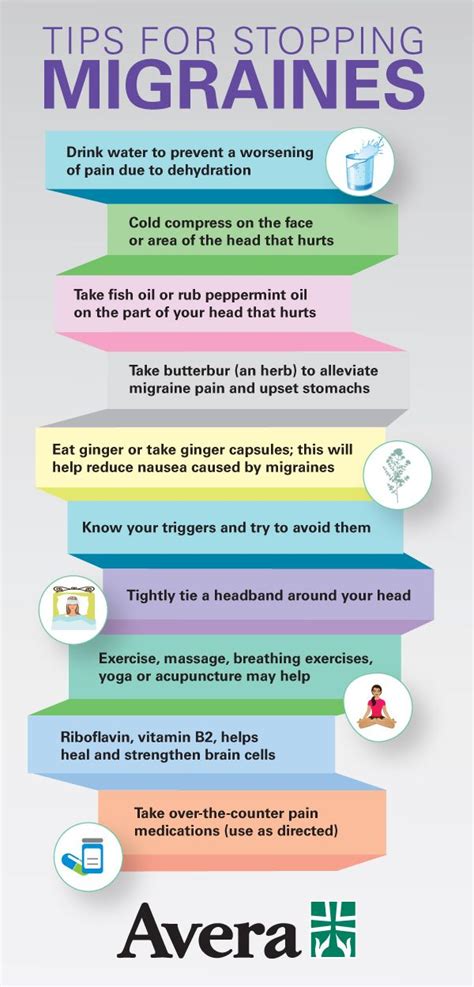 Ten Tips For Stopping Migraines Avera Migraines Remedies Migraine