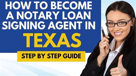 How To Become A Notary Loan Signing Agent In Texas Loan Signing Agent