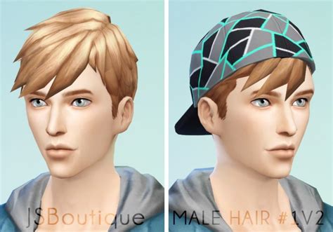 Redo Of Male Hair 1 At Jsboutique Sims 4 Updates
