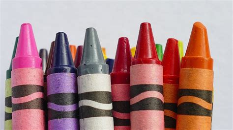 Colourful Wax Crayons Free Stock Photo - Public Domain Pictures