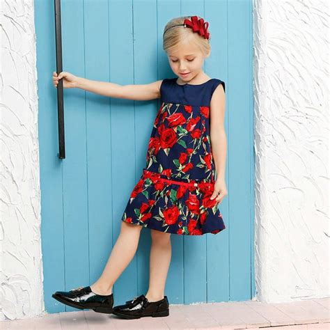 Candydoll Summer Children Girls Dresses Sleeveless Cotton Baby Girls