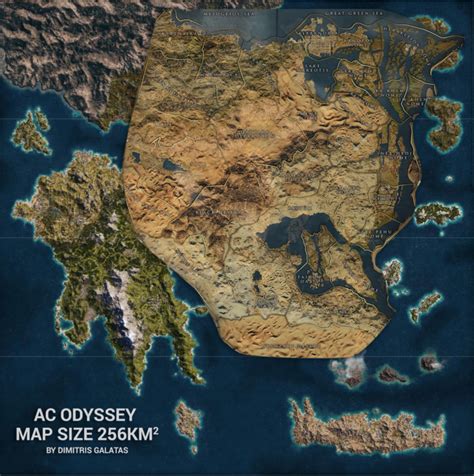 Turistick Opice Slavit Assassins Creed Odyssey World Map Houslista