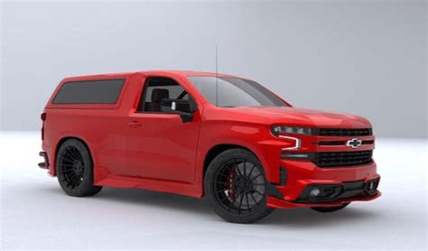 Flat Outs Two Door Chevy Silverado K5 Blazer Is Finally Here