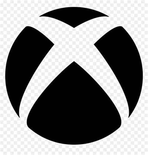 Black Xbox Logo Png Transparent Png Vhv