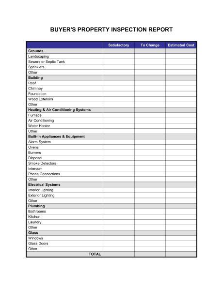 Home Inspection Report Template 1 Templates Example Templates Example