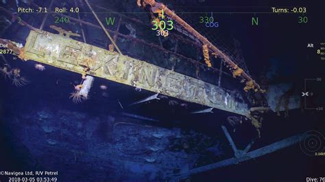 Paul G Allen Expedition Discovers The Sunken Uss Lexington And Her