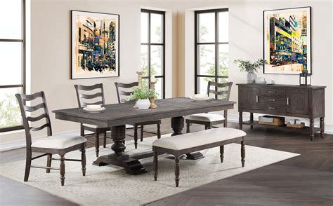 Ssil Steve Silver Company Hester 5 Piece Dining Set Furniture