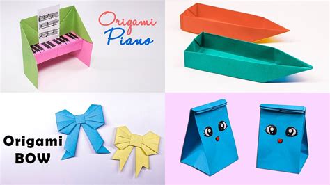 04 Cute Origami Things You Can Make At Home Youtube