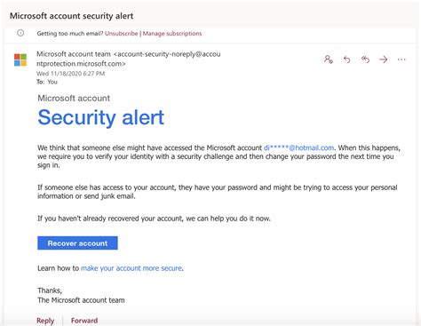 Microsoft Account Team Email Address A Scam Microsoft Community