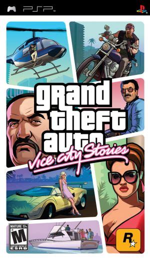 Grand Theft Auto Vice City Stories Playstation Portable Console
