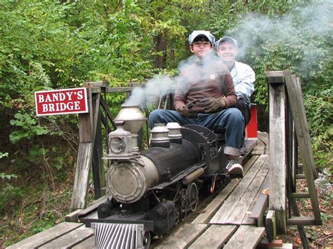 live steam garden railroad on ride gardening flower and live steam locomotive train