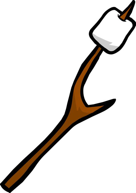 Marshmallow Stick Clipart Transparent Png Stickpng