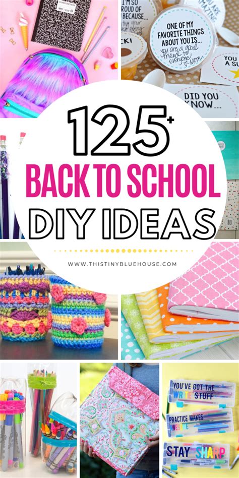125 Super Fun Back To School Diy Ideas And Hacks School Diy Diy Back