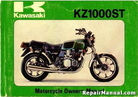 1979 kawasaki kz1000 e1 shaft motorcycle owners manual