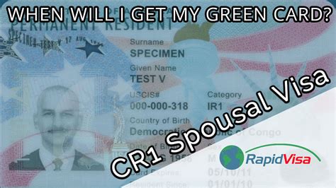 When Will A Cr1 Visa Recipient Receive Their Green Card