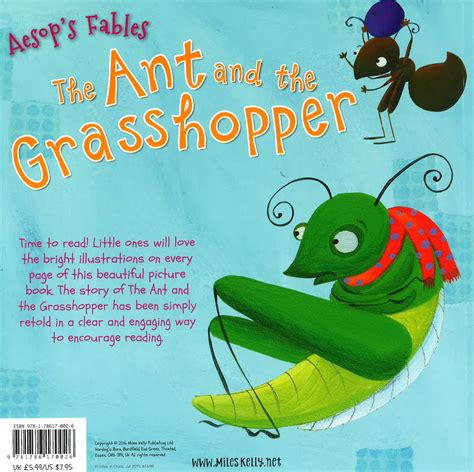 Aesops Fables Ant And The Grasshopper Bookxcess Online