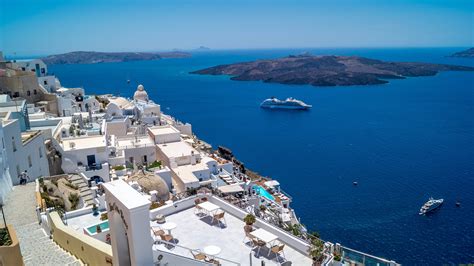 The Caldera View Santorini Greece Vacation Spots Greece