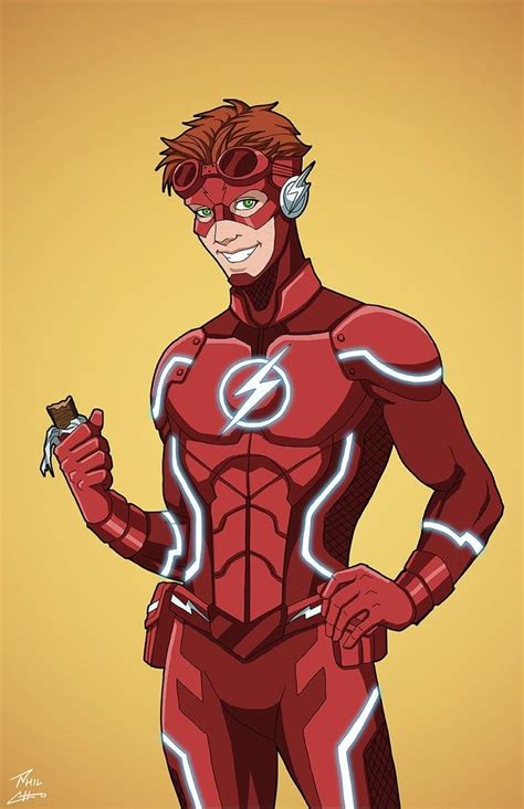 Flash Wally Westearth 27 Wally West Rebirth Superhero Art Dc