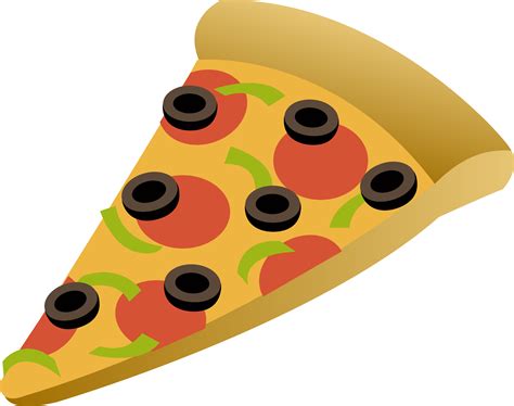 Slice Of Combo Pizza Free Clip Art