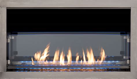 Superior 60 Outdoor Linear Fireplace Fines Gas