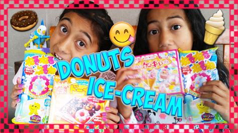 Kracie And Poppin Cookin Diy Candytreats Donuts Ice Cream And Lollys