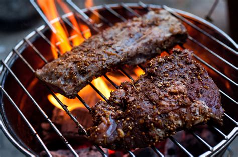 Grilled Skirt Steak With Smoky Eggplant Chutney Recipe Nyt Cooking