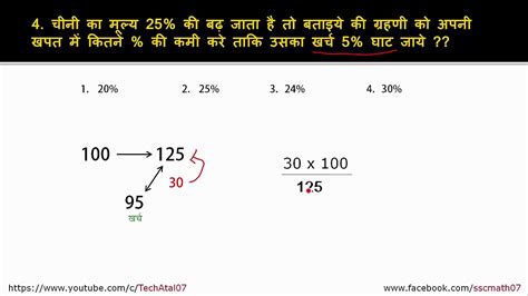 Math Percentage Question Part 2 प्रतिशत ट्रिक्स Ibps Sbi Ssc Cgl