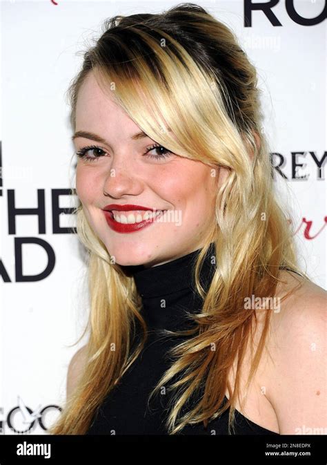 Actress Emily Meade Attends The Premiere Of On The Road At The Sva Theater On Thursday Dec 13