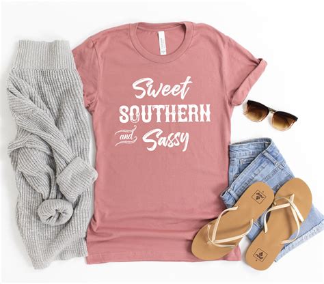 sweet southern sassy shirt southern attitude shirt funny shirt sarcastic shirt shirt with saying