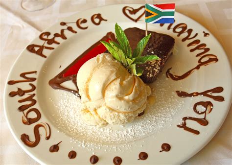Proudly South African Dessert Made By Ann Du Rand Those Were The Days In Tsitsikamma When