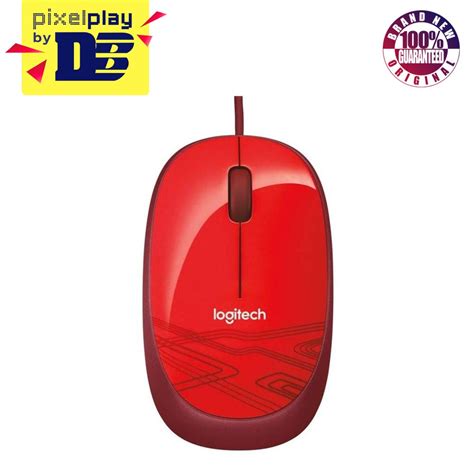 Logitech M105 Wired Gaming Mouse Red Lazada Ph