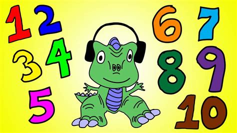 Number song numbers counting 1 to 10 ten little. Dinosaur Numbers 1 to 10 - Learn Numbers 1 to 10 with the ...