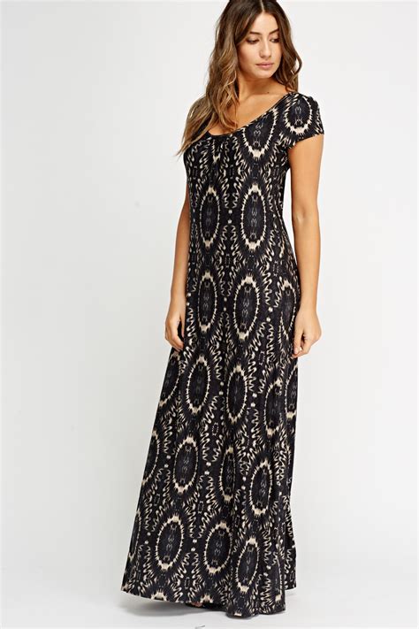 Kaleidoscope Printed Maxi Dress Just 7