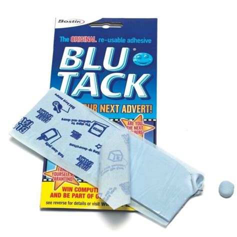 Blu Tack Super Blue Tac Re Usable Adhesive Putty Repositionable Glue 2