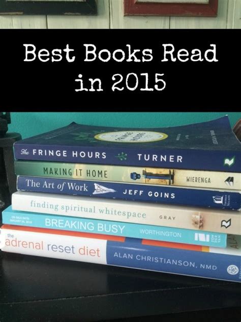 10 Best Books Read In 2015