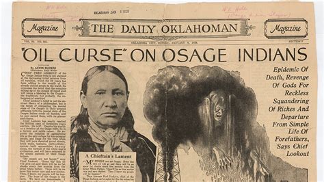 What was the 'Reign of Terror' in Osage Nation?