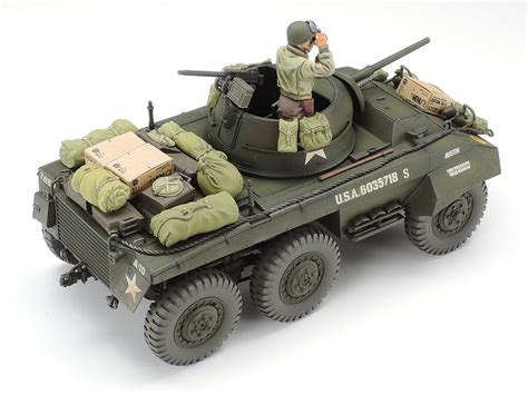 Tamiya 1 35 U S M8 Light Armored Car Greyhound Combat Patrol Set