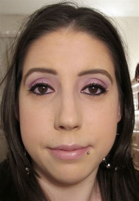 Steph Stud Makeup Bright Purple Smokey Eyes Using Stila In The Moment
