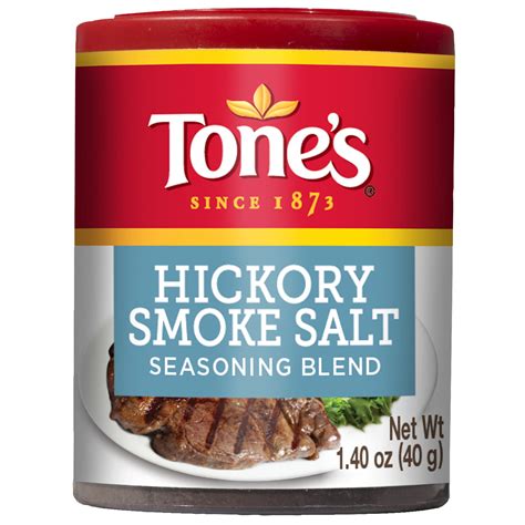Tones Hickory Smoke Salt 14 Oz Pack Of 6