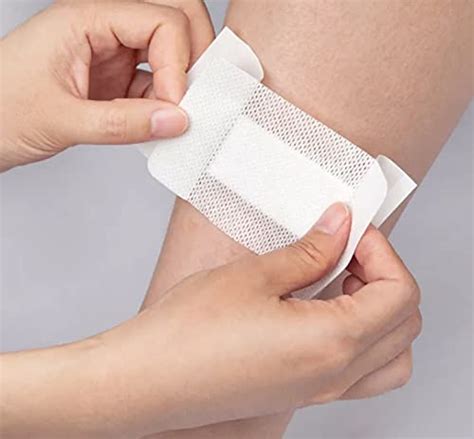 Adhesive Sterile Wound Dressings Pack Of 20 Suitable For Cuts And Grazes Diabetic Leg
